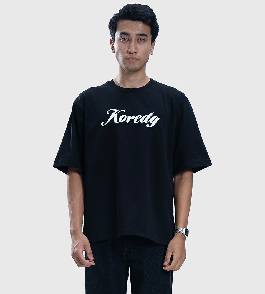 NOTHING IS GIVEN T-SHIRT IN BLACK