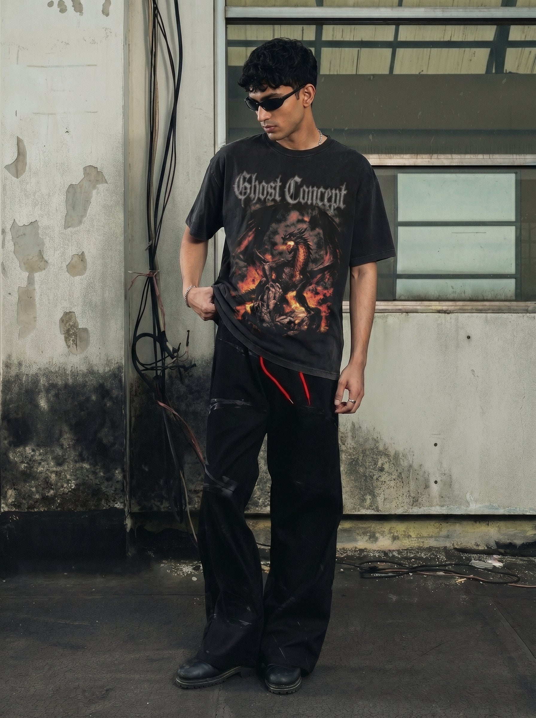 DEAD SINS GRAPHIC TEE - VINTAGE WASH