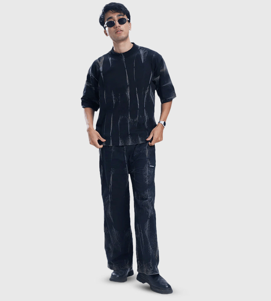 KOREDG ACID WASH CO-ORD SET