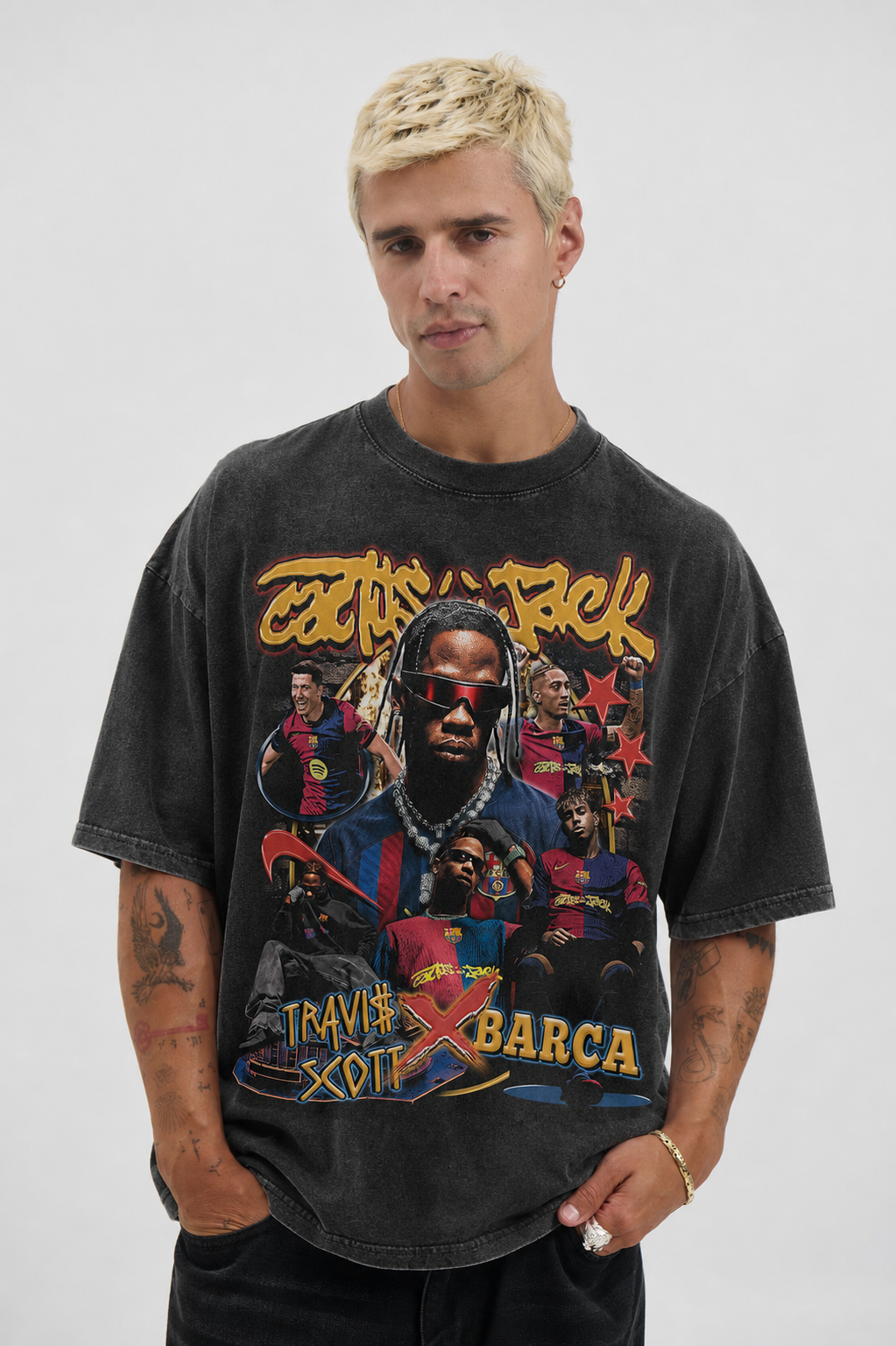 TRAVIS SCOTT X BARCA GRAPHIC T-SHIRT