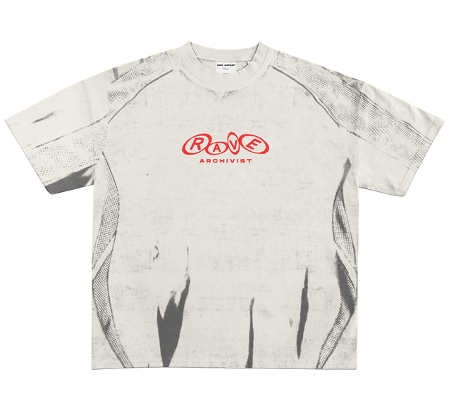 RAVE ARCHIVIST T-SHIRT WHITE