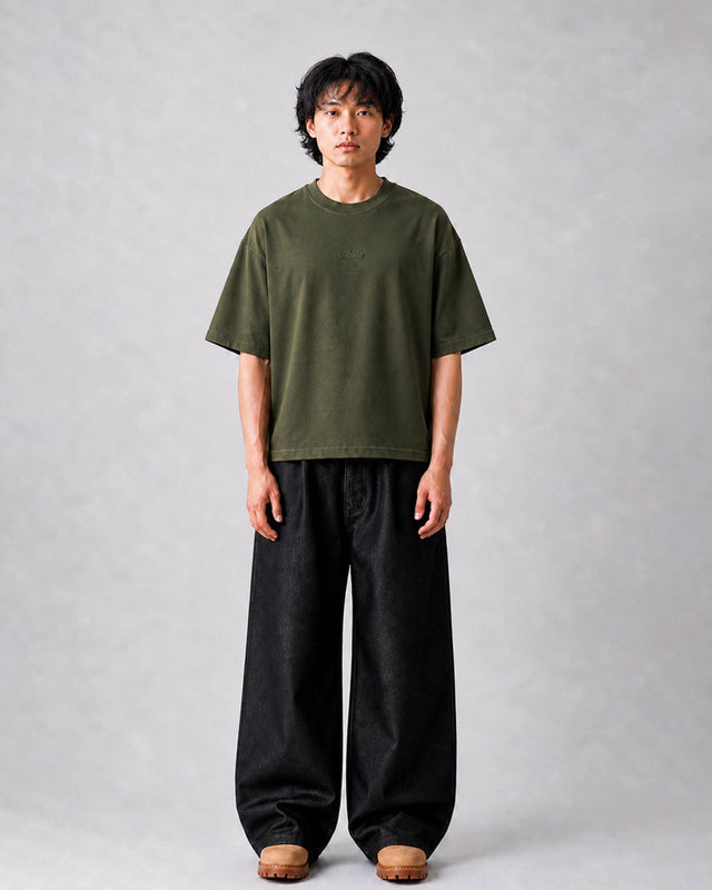OLIVE SIGNATURE TEE