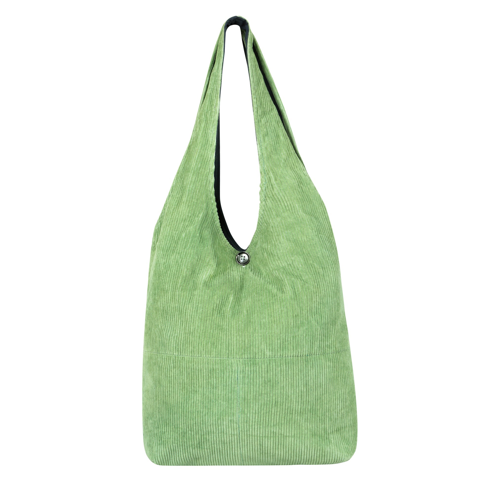 Matcha Green Corduroy Hobo Bag