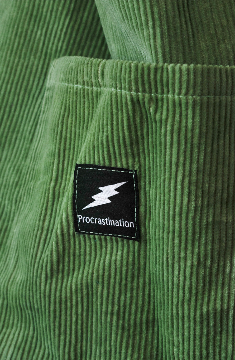 Matcha Green Corduroy Hobo Bag