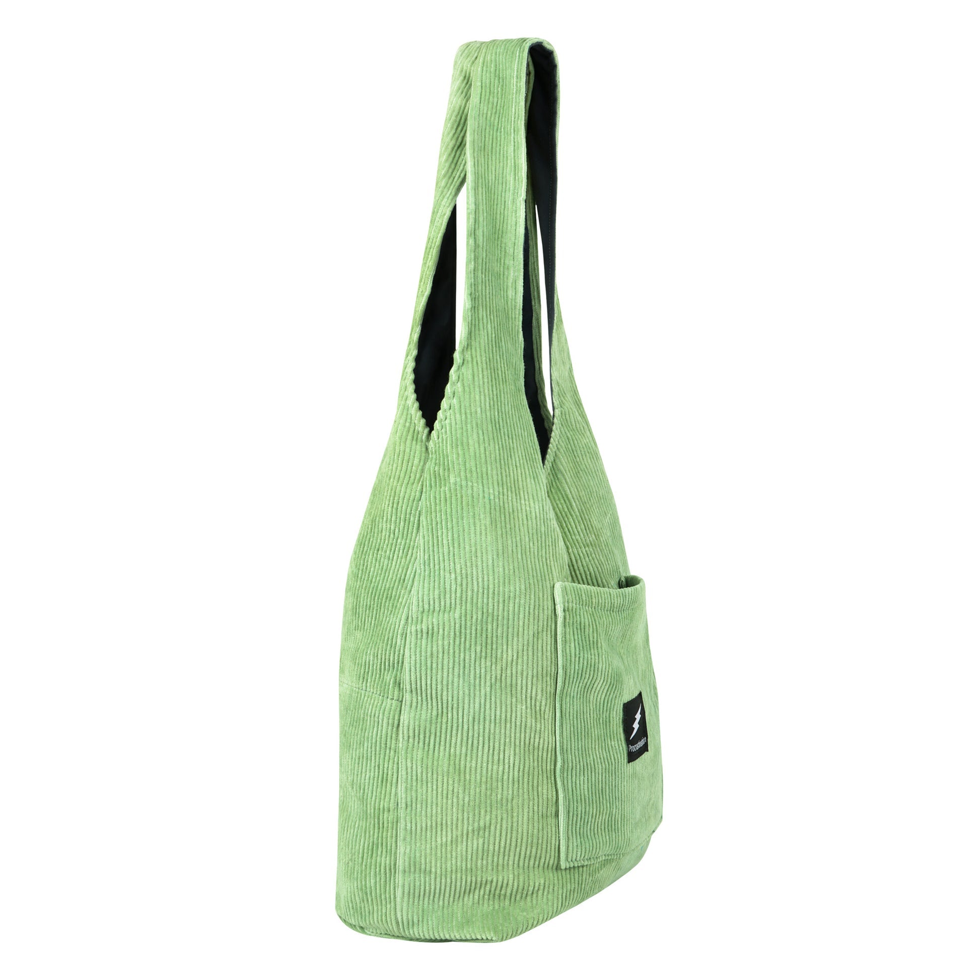 Matcha Green Corduroy Hobo Bag