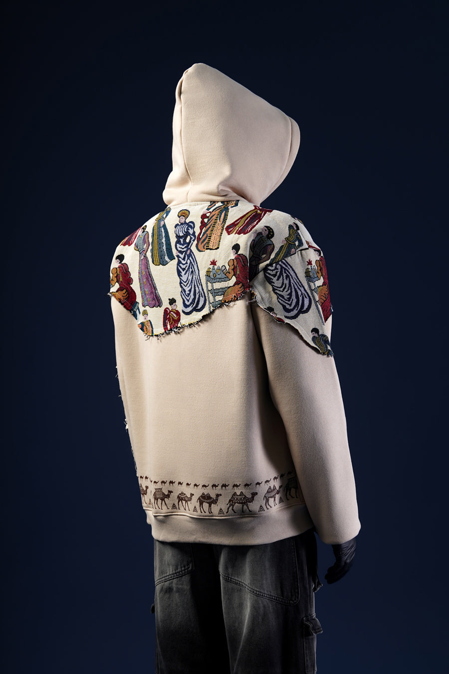Human Jacquard Hoodie