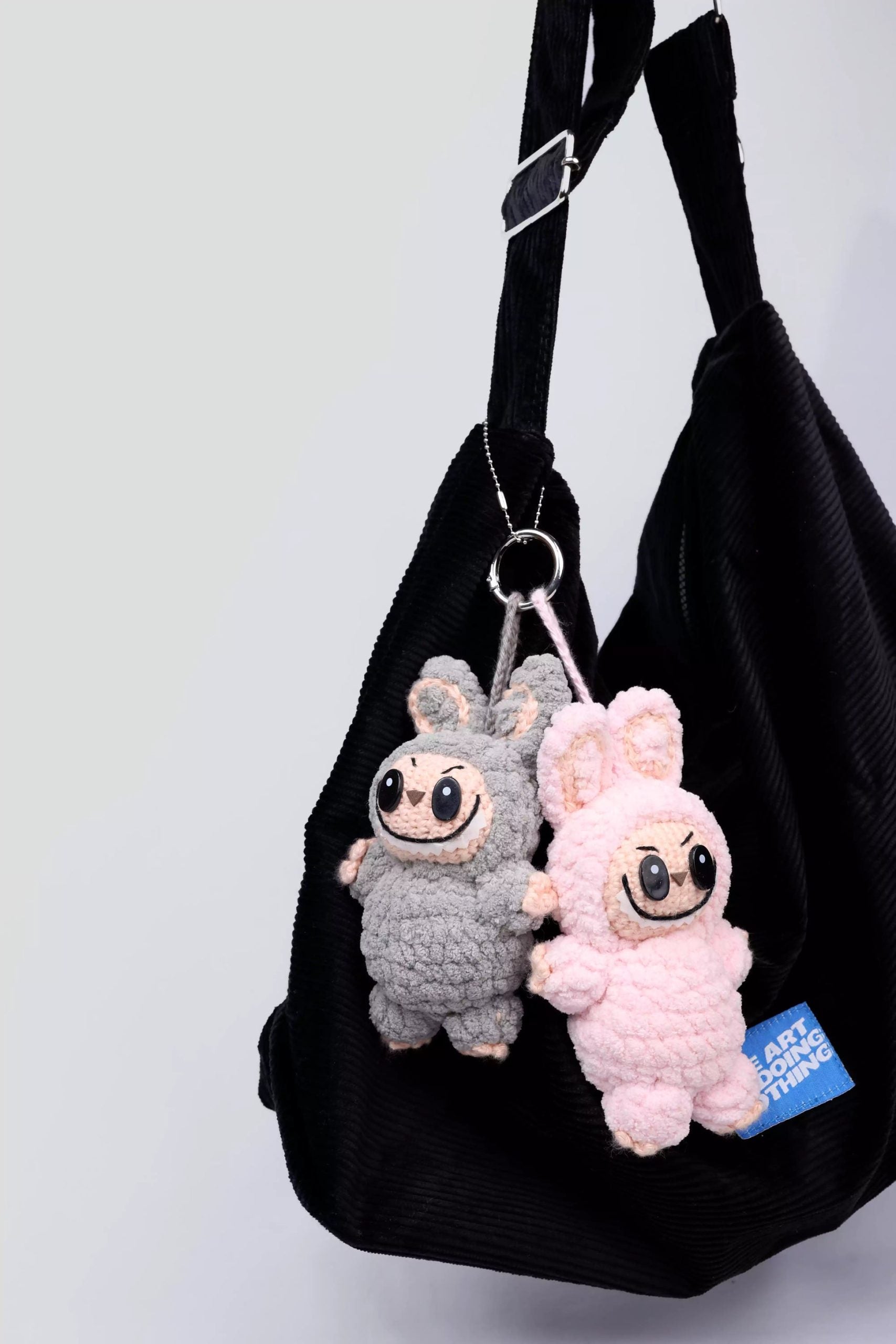 Crochet Labubu Doll - Lychee Berry