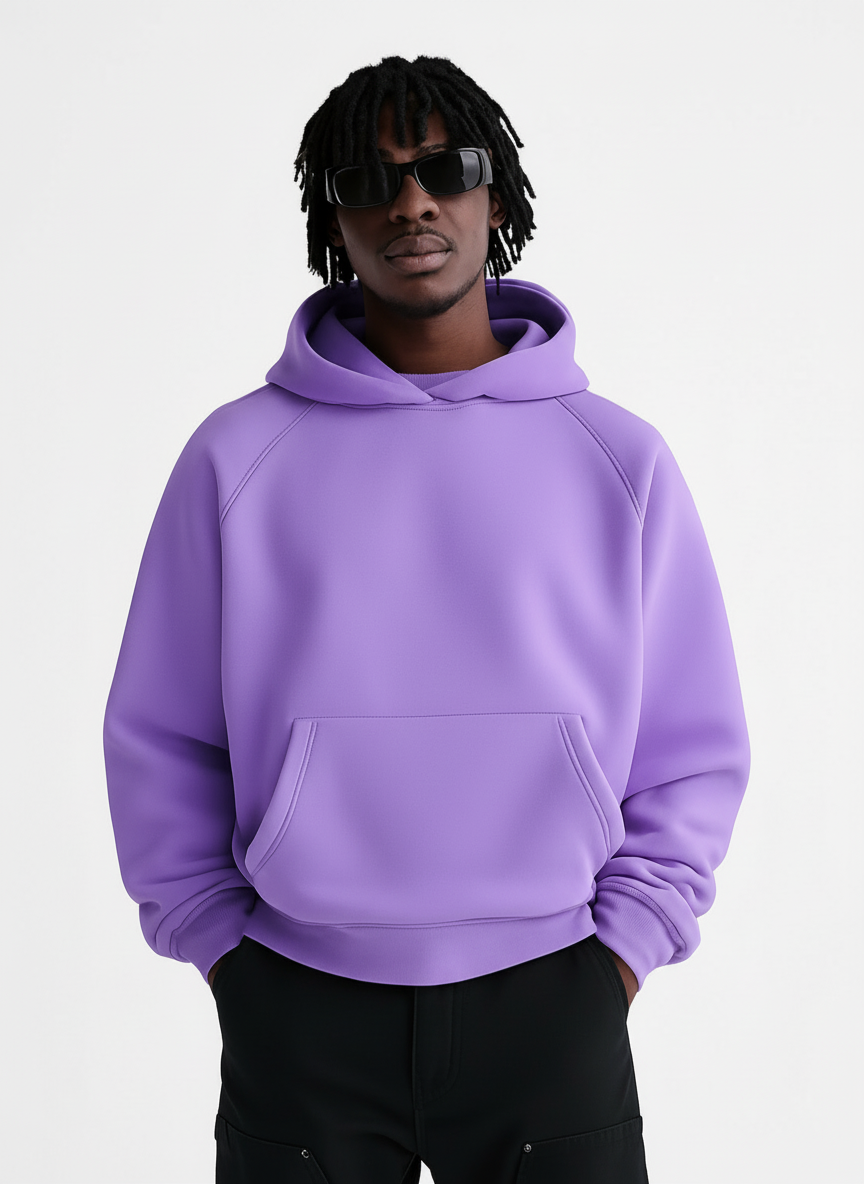 Lavender Oversize Hoodie