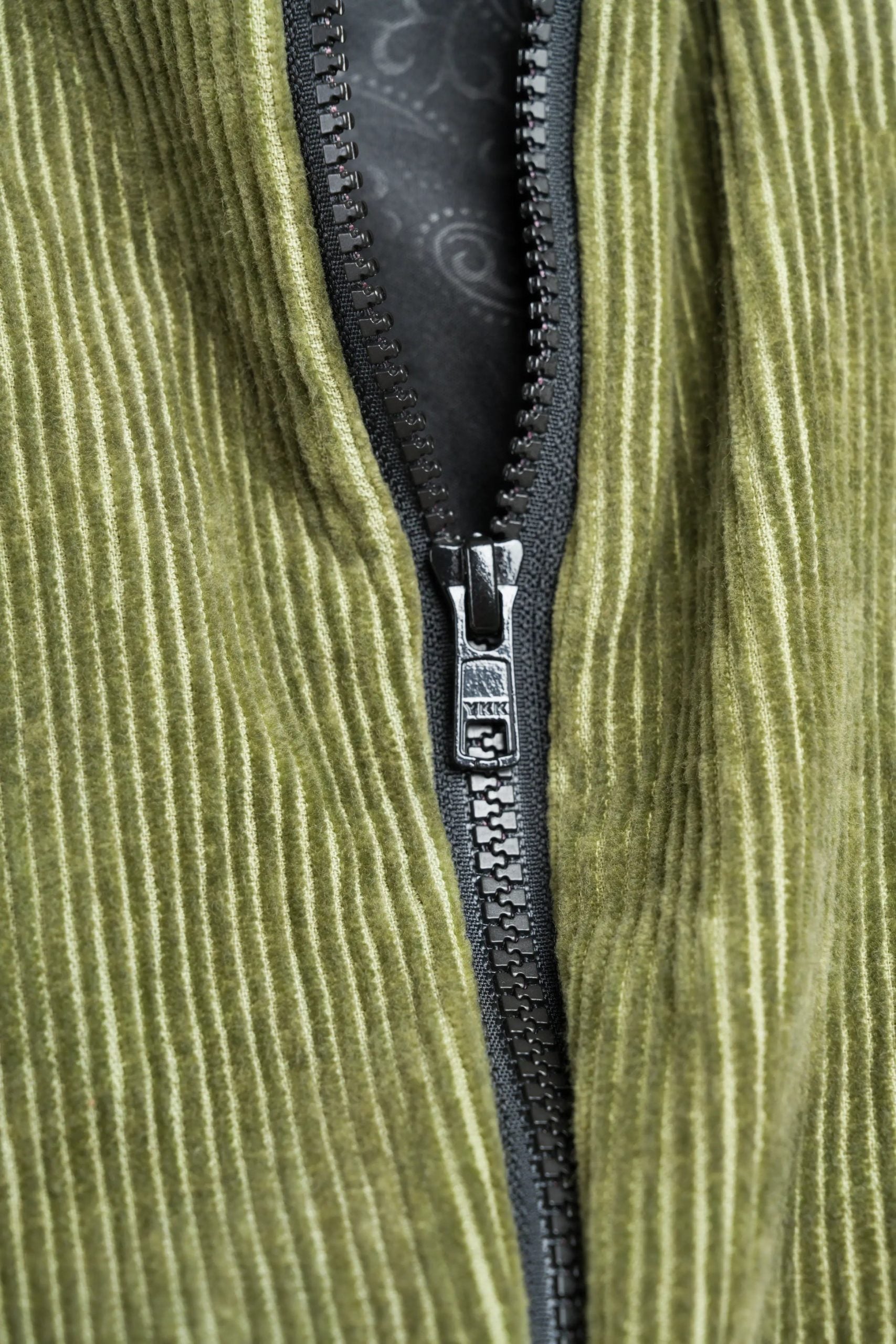 Corduroy Cross-Body Bag - Military Green