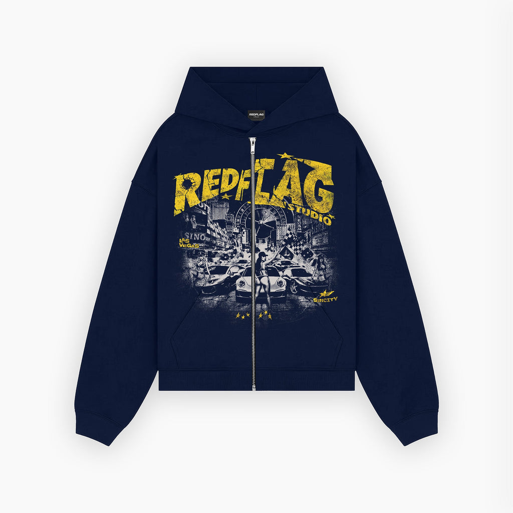 SINCITY ZIPPER HOODIE