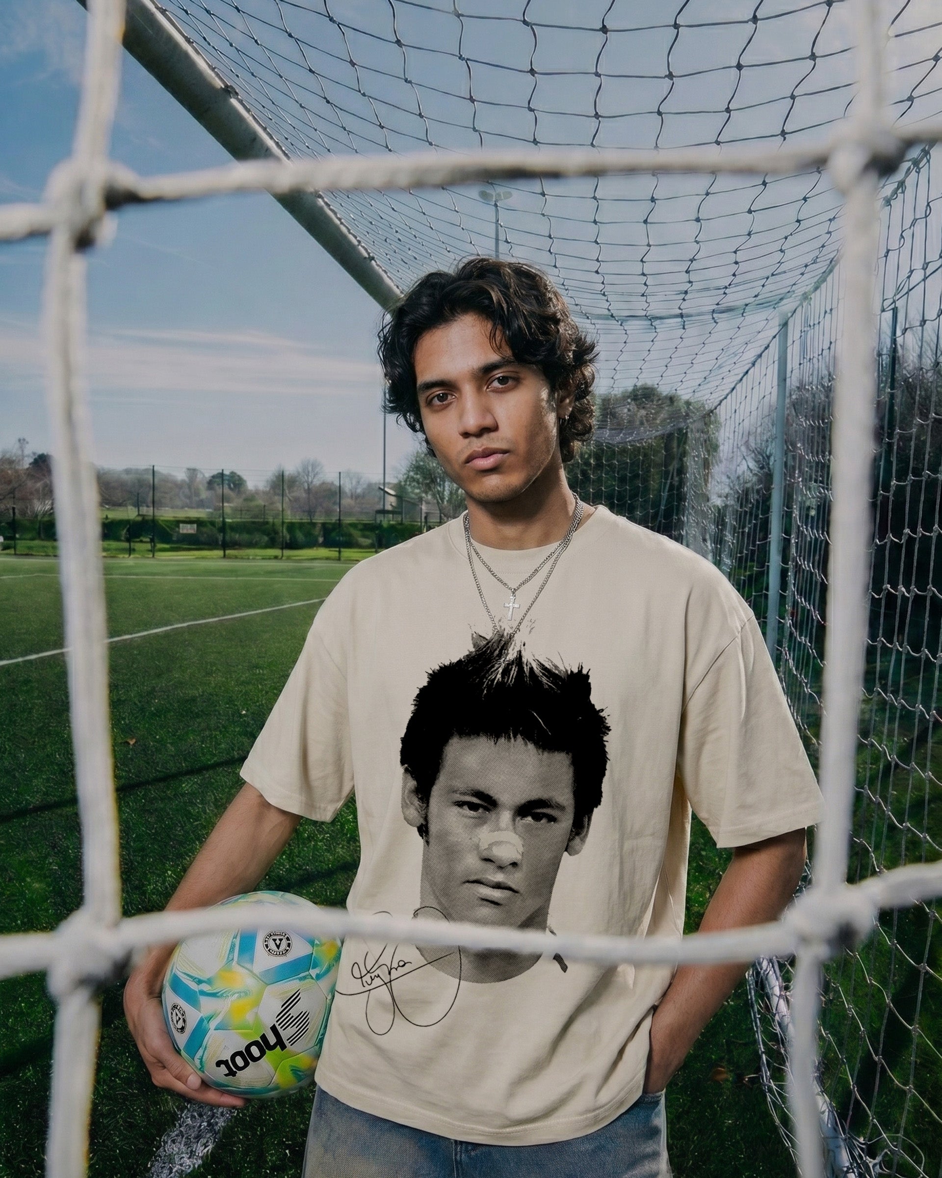 NEY JR. GRAPHIC TEE - OFF WHITE