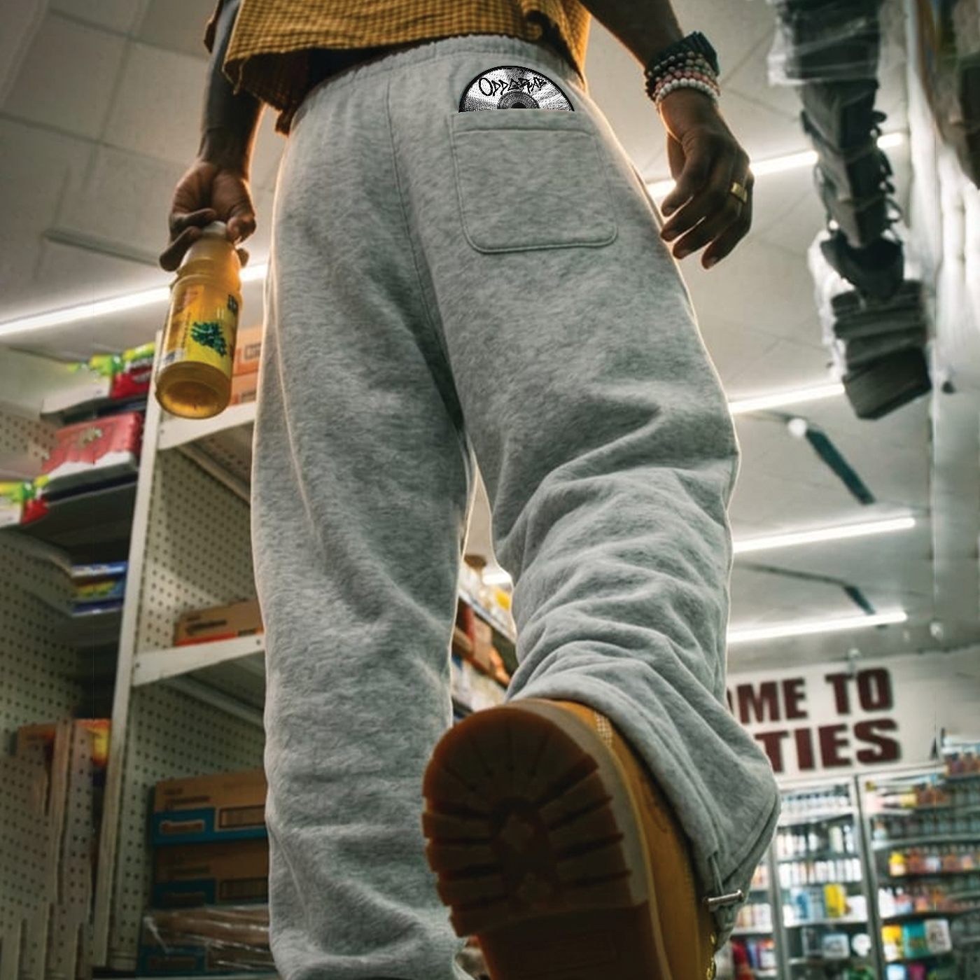 Record Baggy Sweatpants