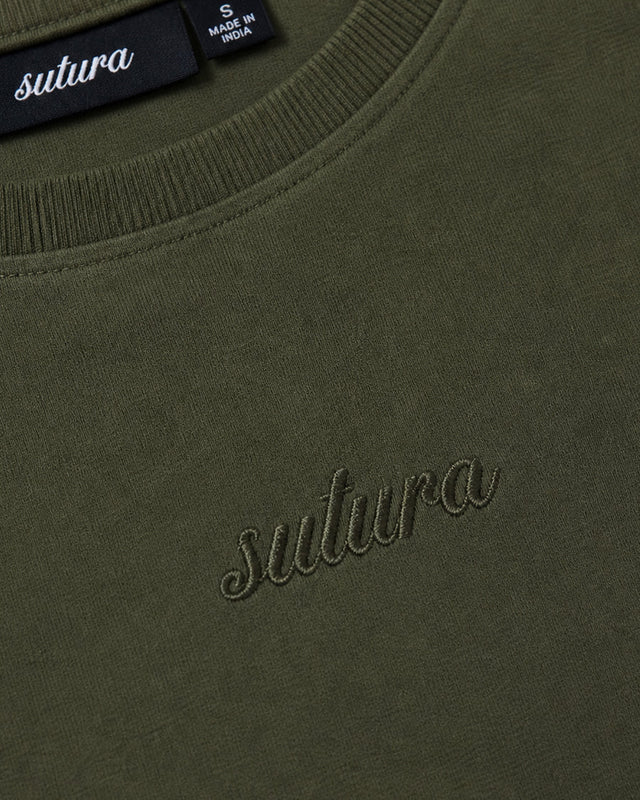 OLIVE SIGNATURE TEE