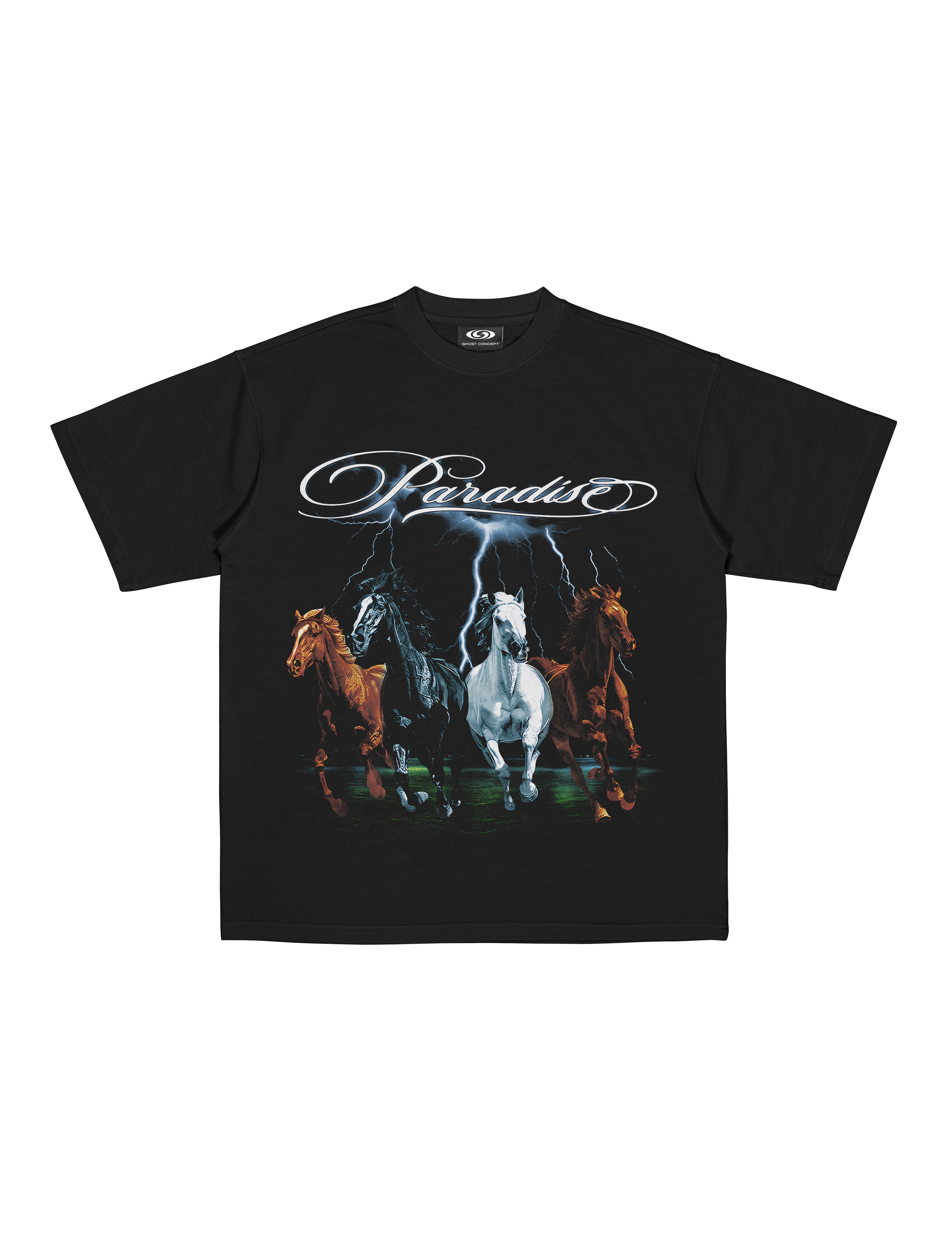 PARADISO GRAPHIC TEE - BLACK