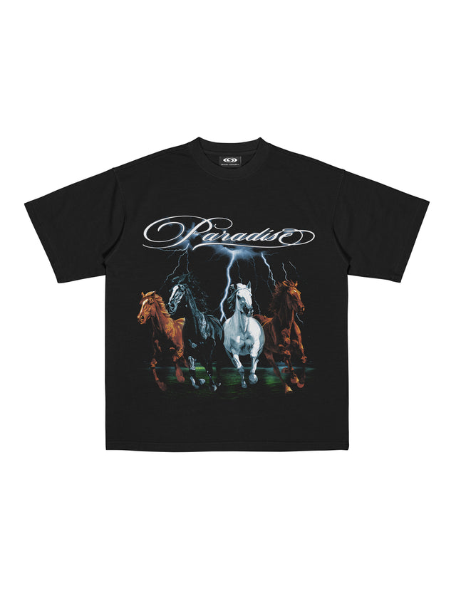 PARADISO GRAPHIC TEE - BLACK