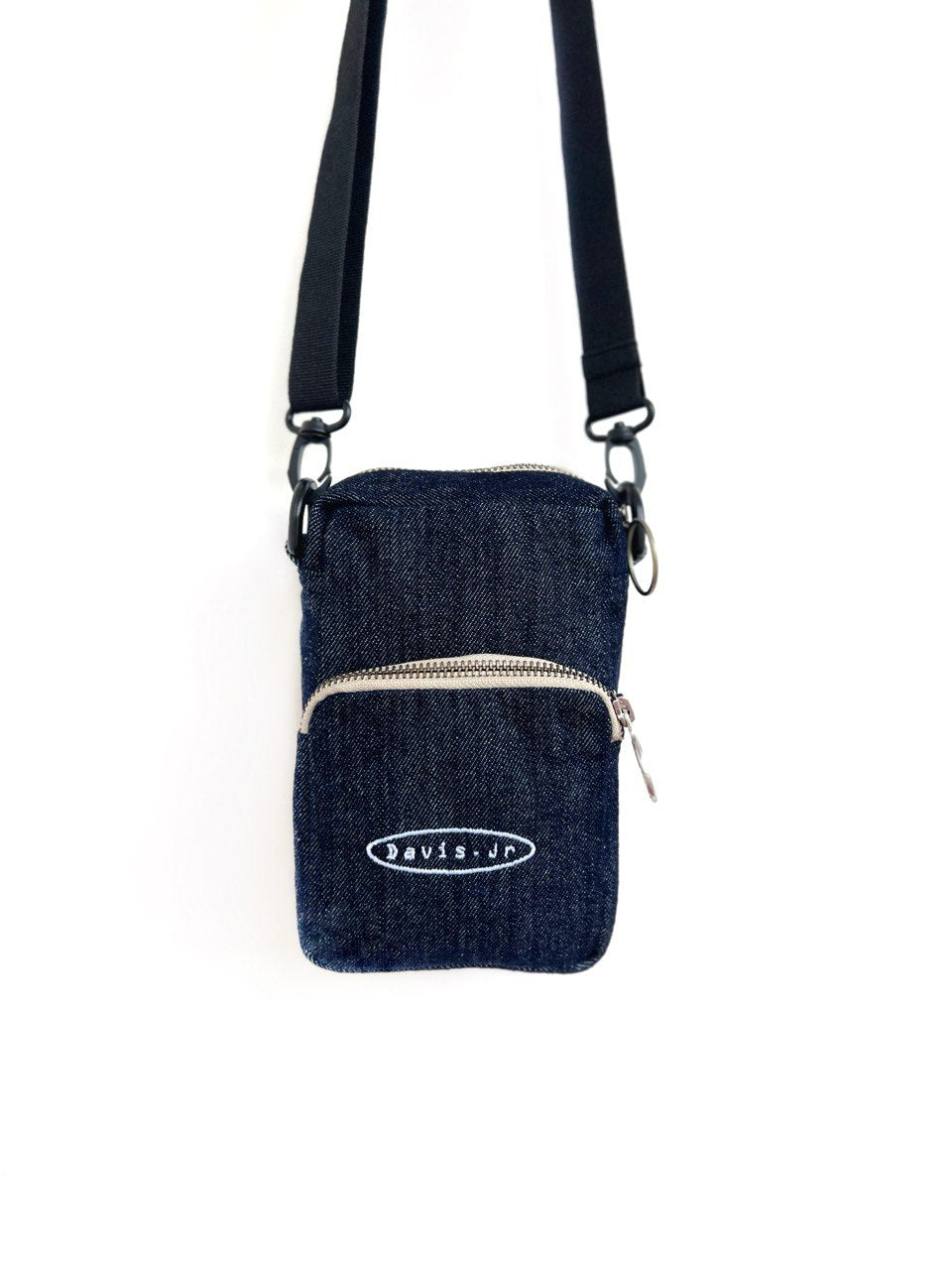 Denim sling bag
