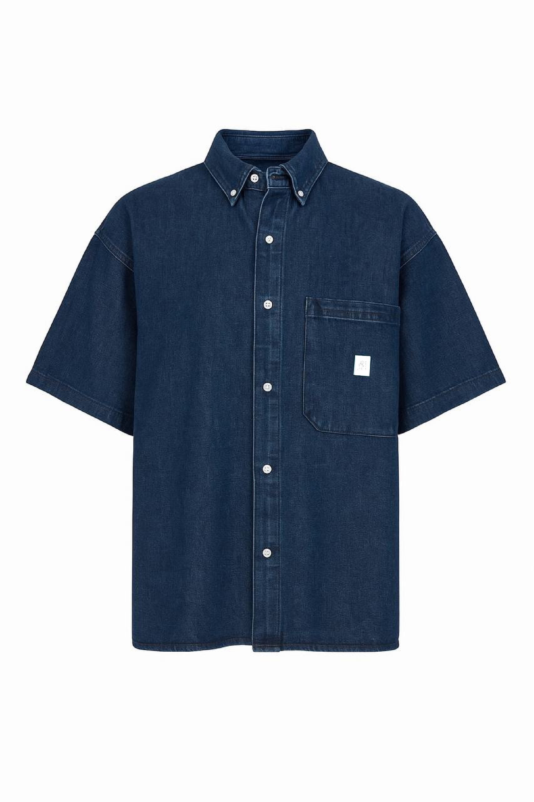 DENIM BOXY SHIRT