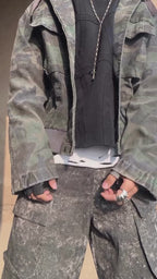 COAL ASH CAMO CARGOS