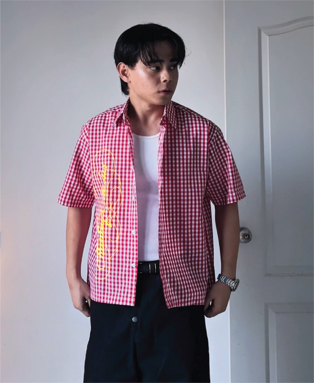 CHERRY RED SHIRT