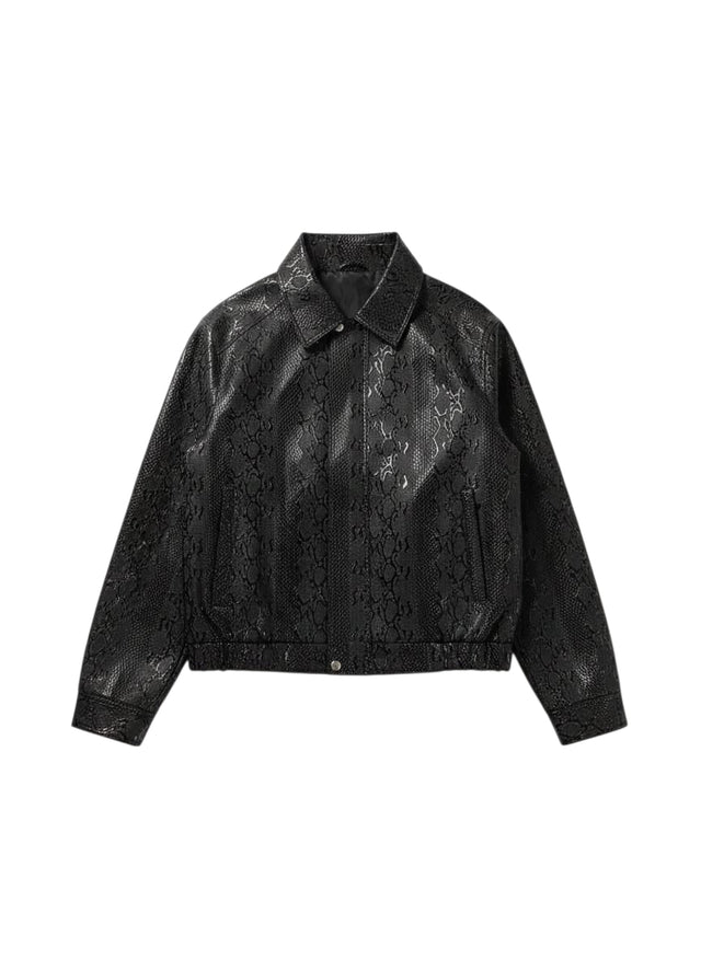 Snake Black Jacket
