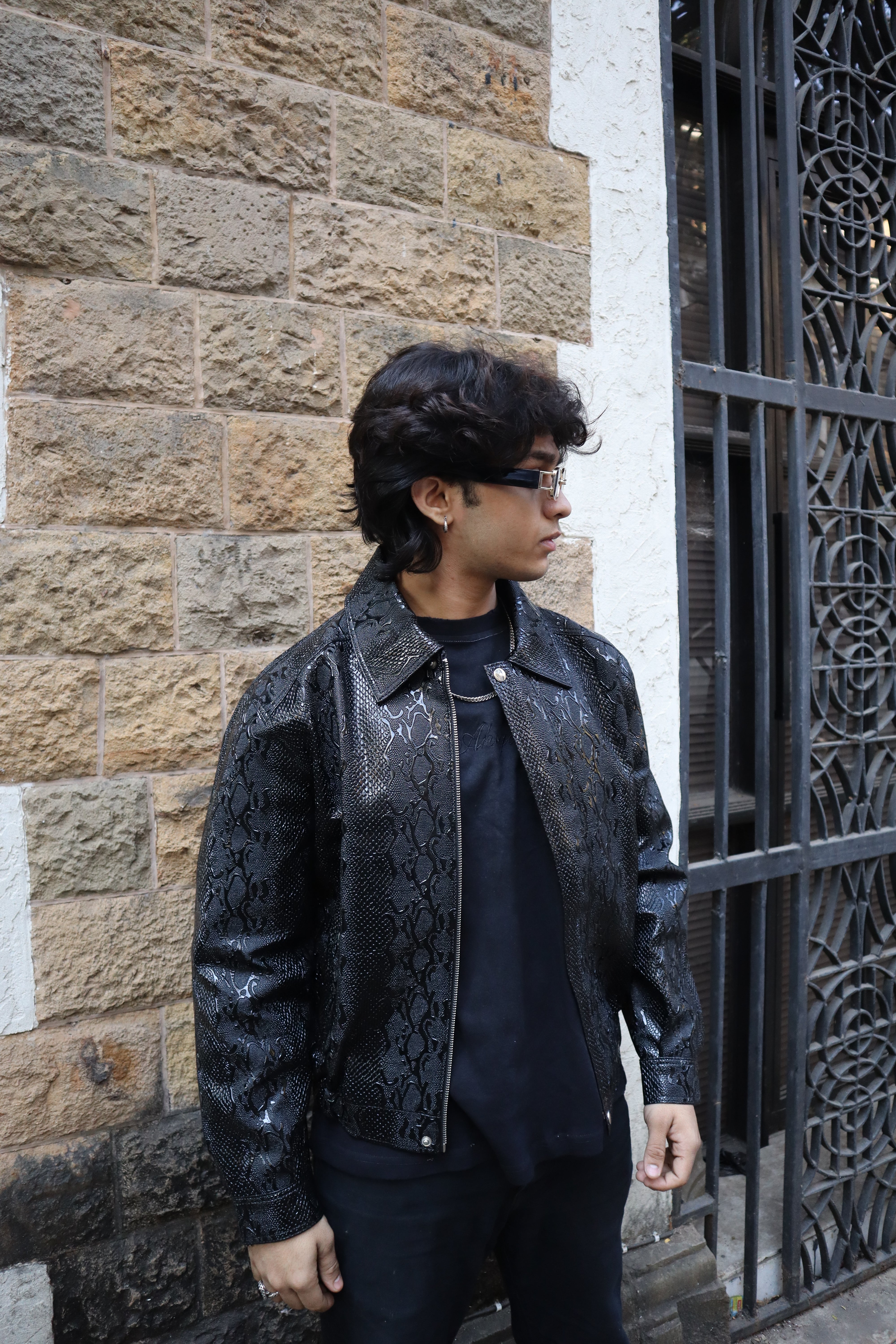 Snake Black Jacket