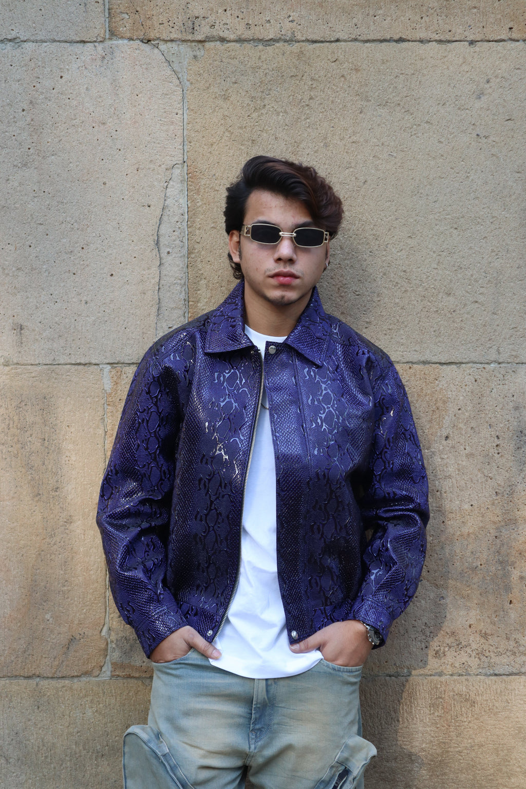 Snake Navy Jacket