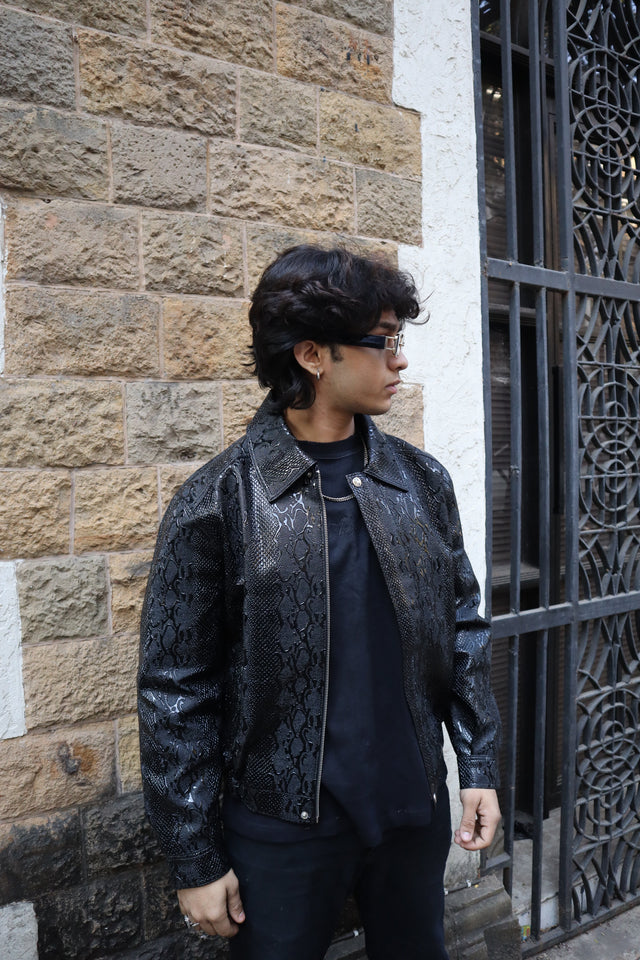 Snake Black Jacket