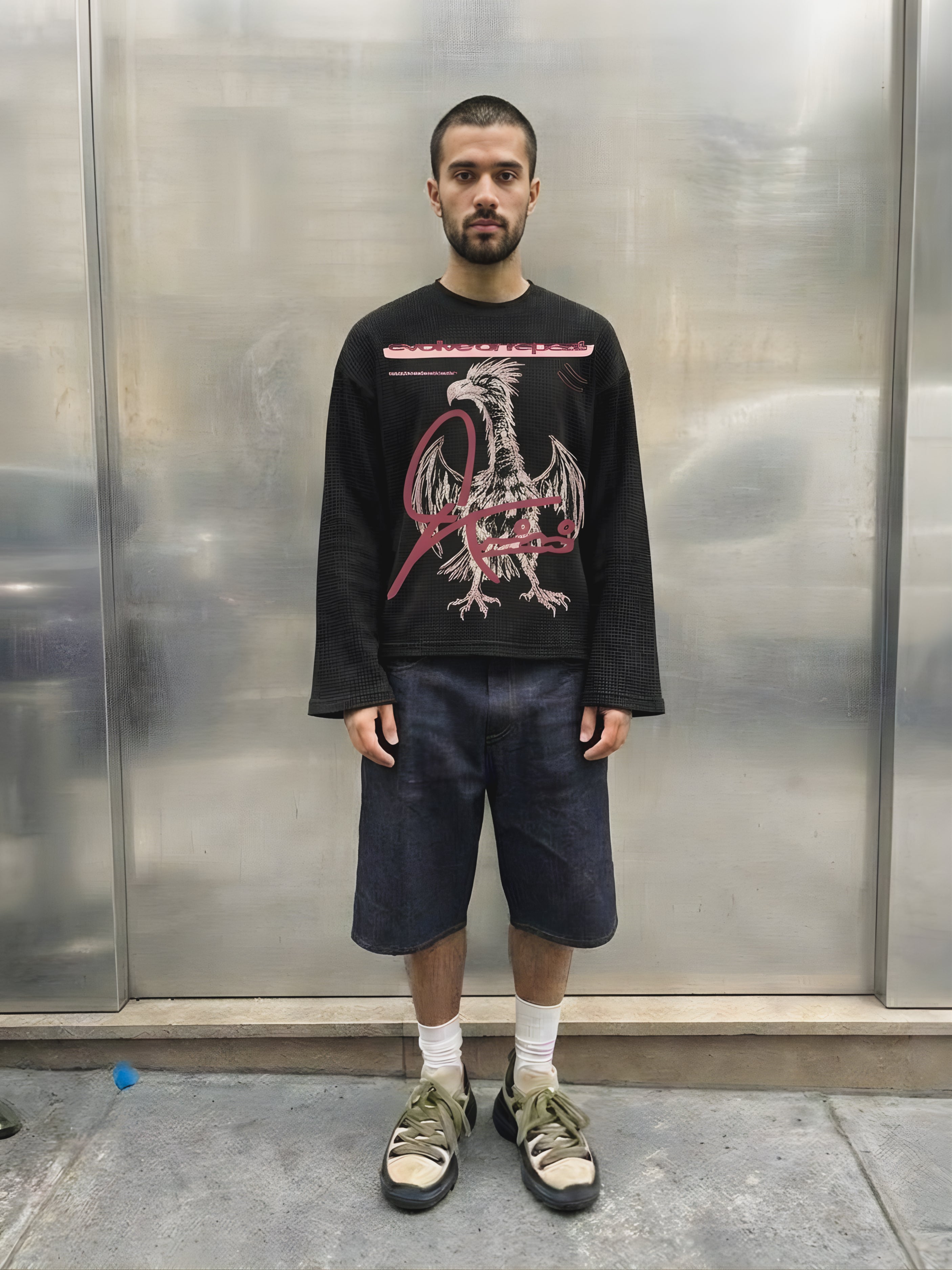 MEMBER LONG SLEEVE T-SHIRT BLACK