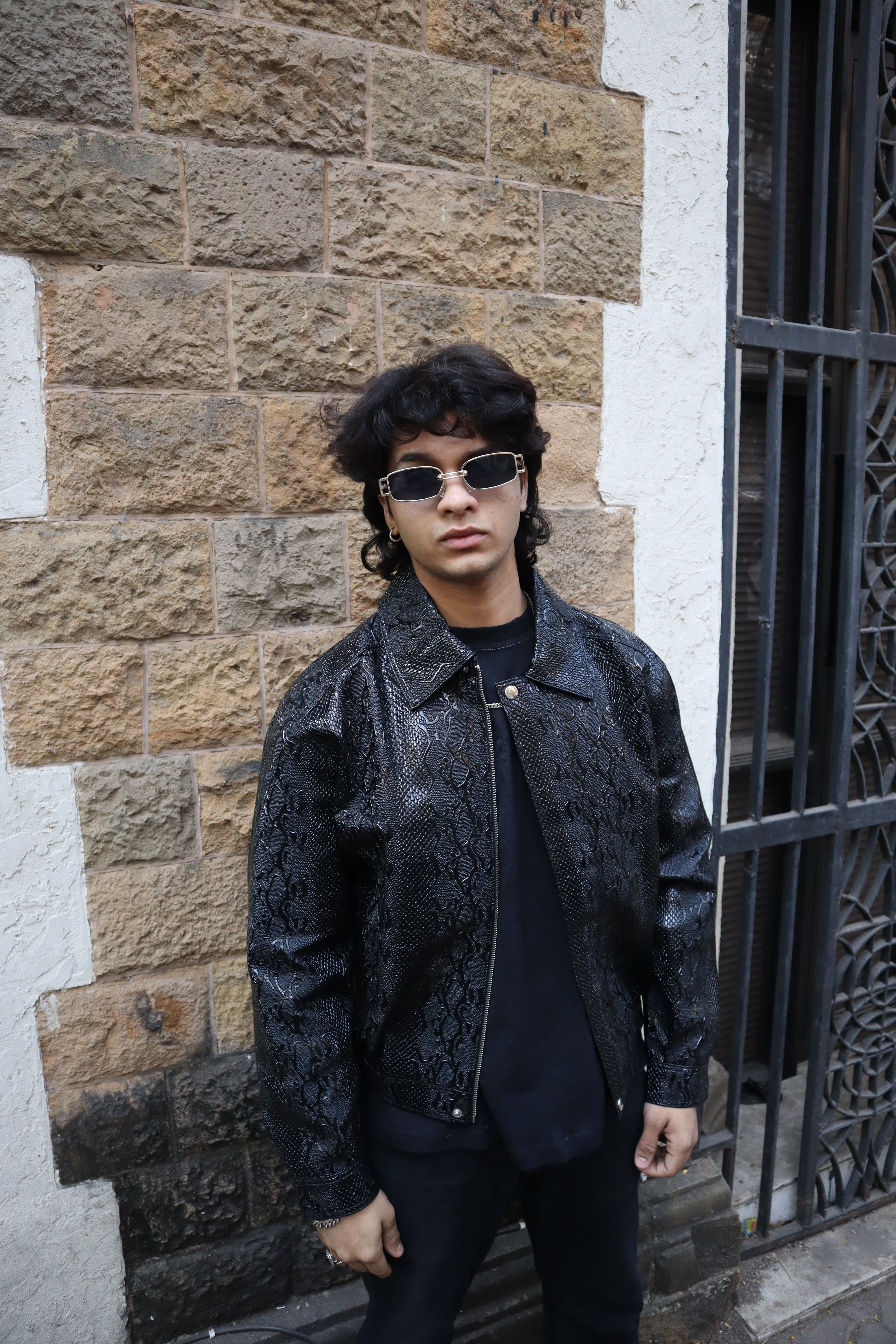 Snake Black Jacket