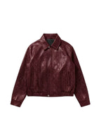 Snake Maroon  Jacket