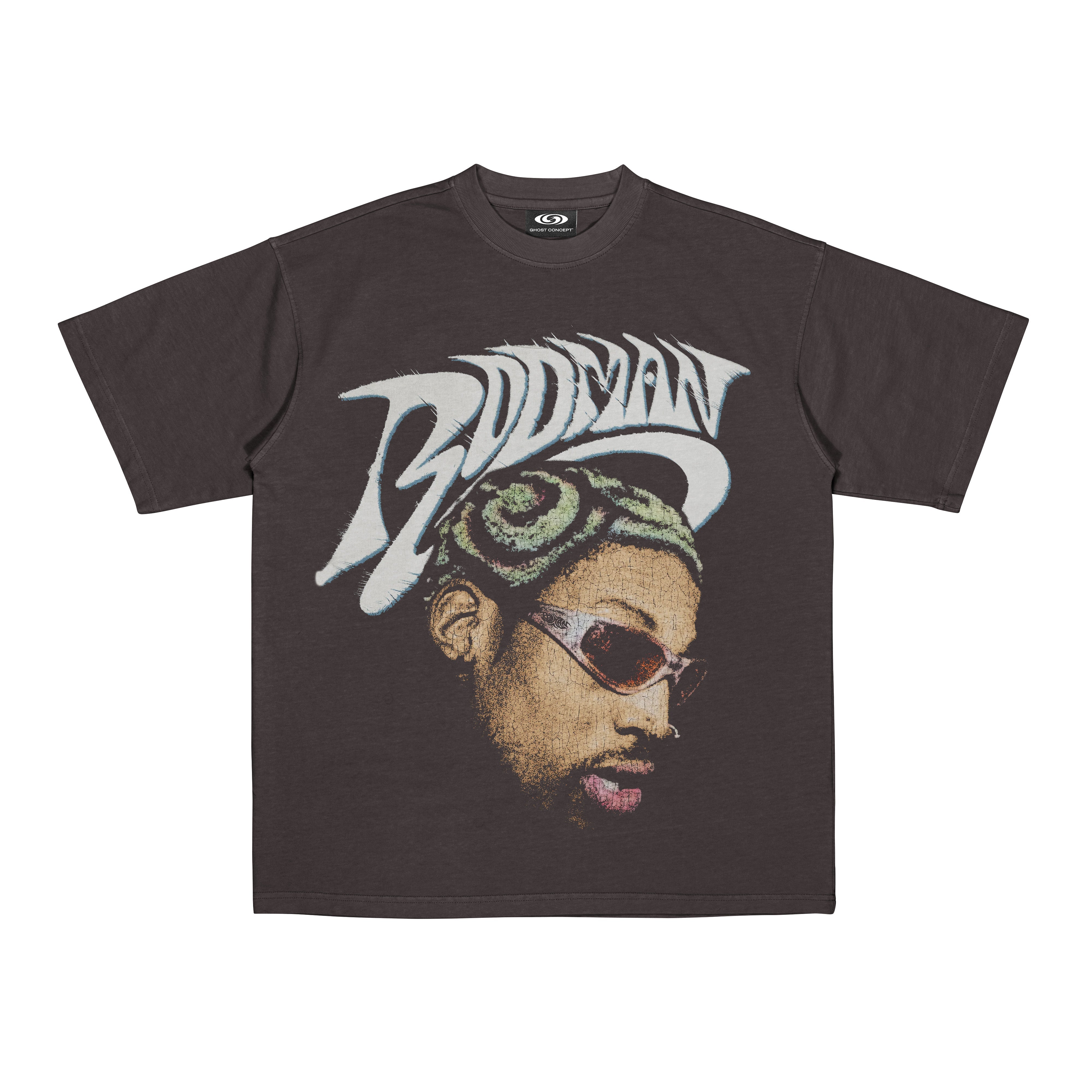 THE WORM RETRO GRAPHIC TEE - BROWN
