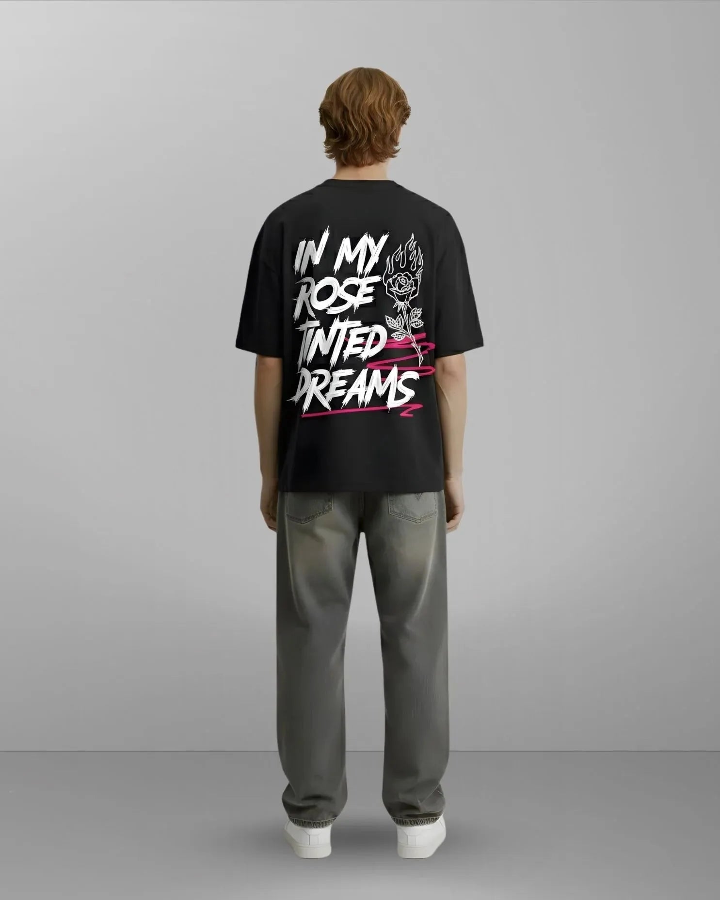 Rose Tinted Oversized T-ShirtTauxxic