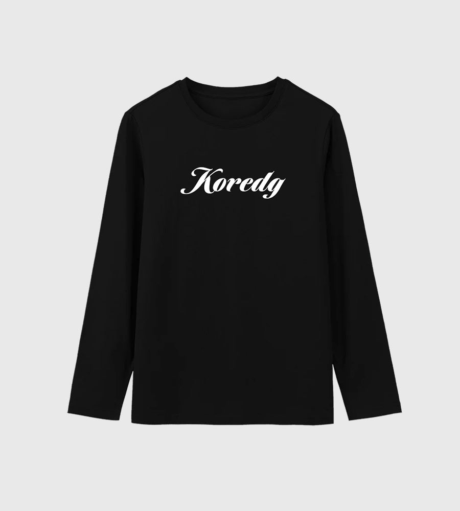 BLACK KOREDG LONG SLEEVE