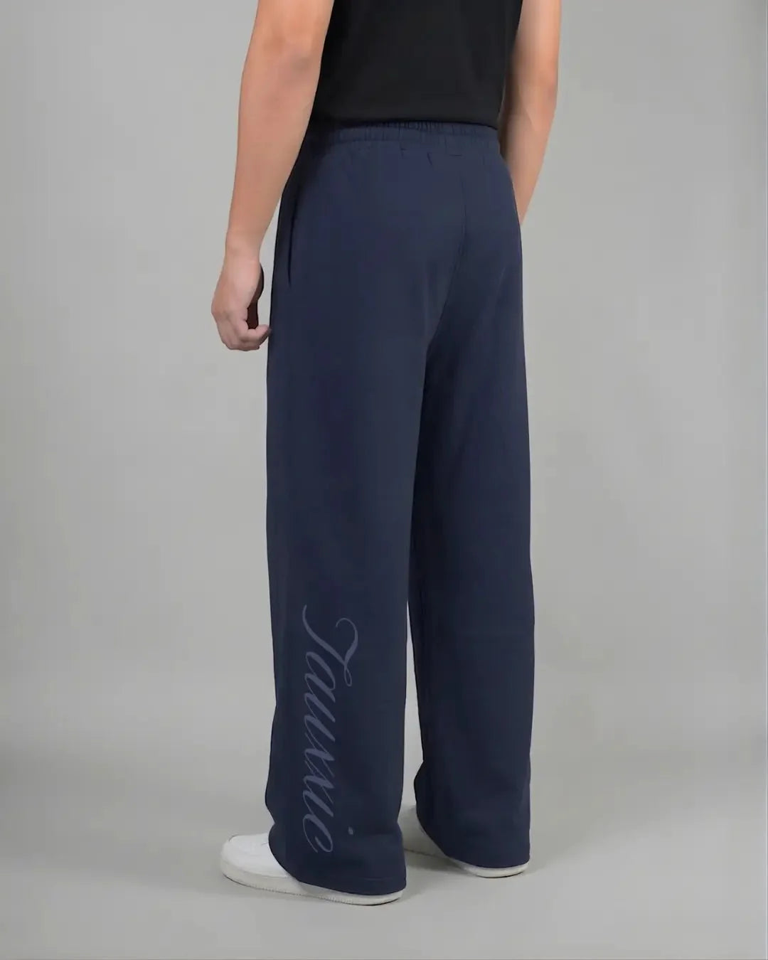 Wide Leg Lounge Pants - Navy BlueTauxxic