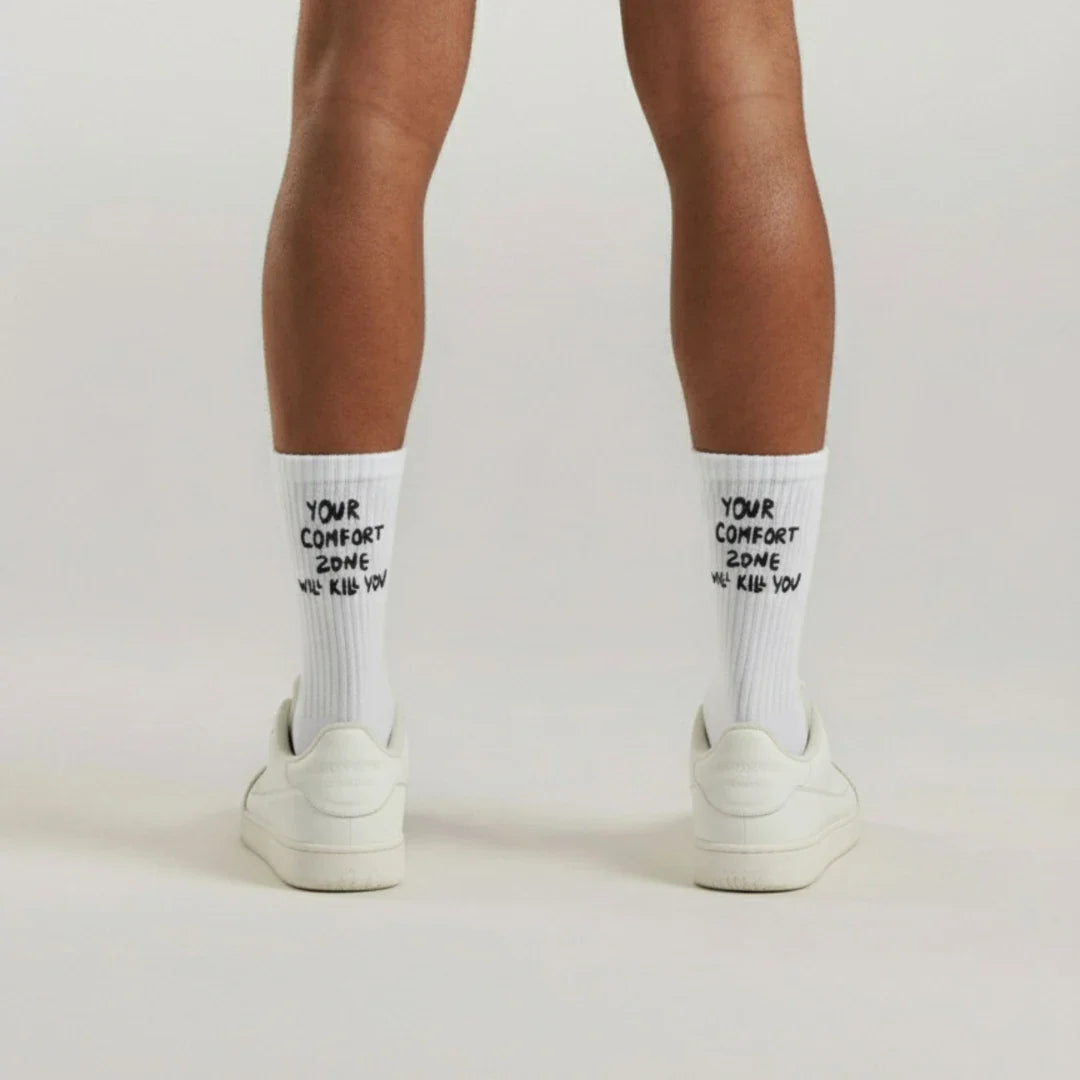 Stay out of comfort zone Crew Socks